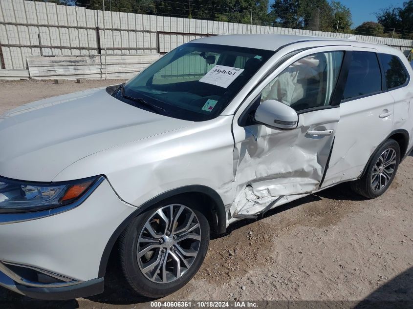 2018 Mitsubishi Outlander Se VIN: JA4AD3A3XJZ041536 Lot: 40606361