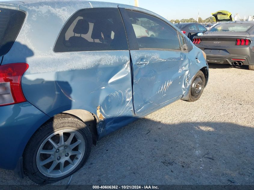 2008 Toyota Yaris VIN: JTDJT923285207222 Lot: 40606362