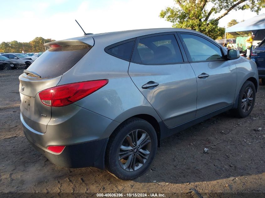 2014 Hyundai Tucson Gls VIN: KM8JTCAF5EU890605 Lot: 40606396