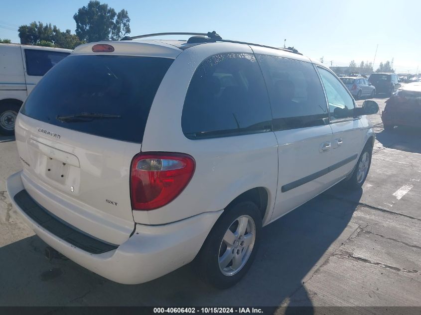 2005 Dodge Caravan Sxt VIN: 1D4GP45R95B340514 Lot: 40606402