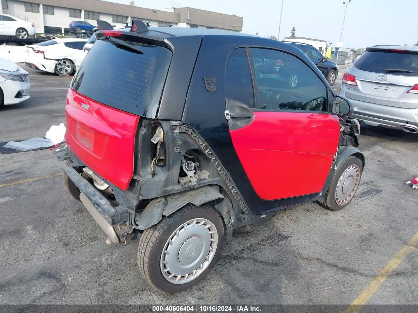 2015 Smart Fortwo Passion/Pure VIN: WMEEJ3BA9FK812051 Lot: 40606404