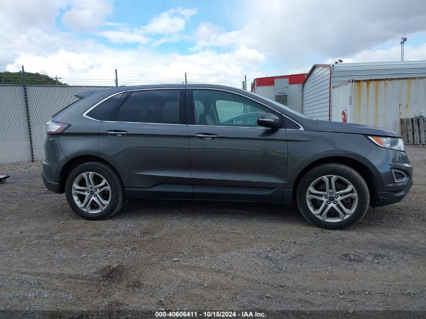 2018 Ford Edge Titanium VIN: 2FMPK4K98JBB74843 Lot: 40606411