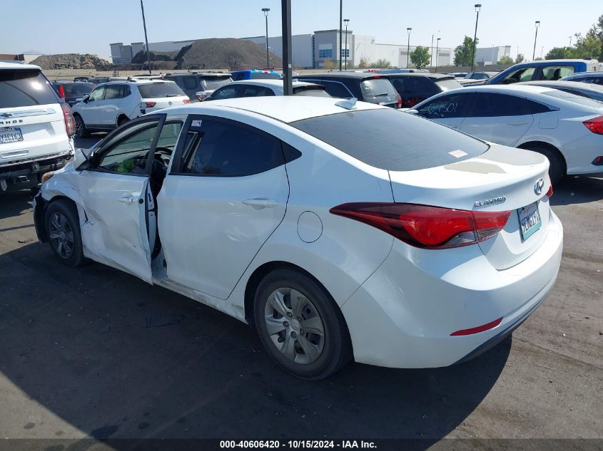 VIN 5NPDH4AE8GH719425 2016 Hyundai Elantra, SE no.15