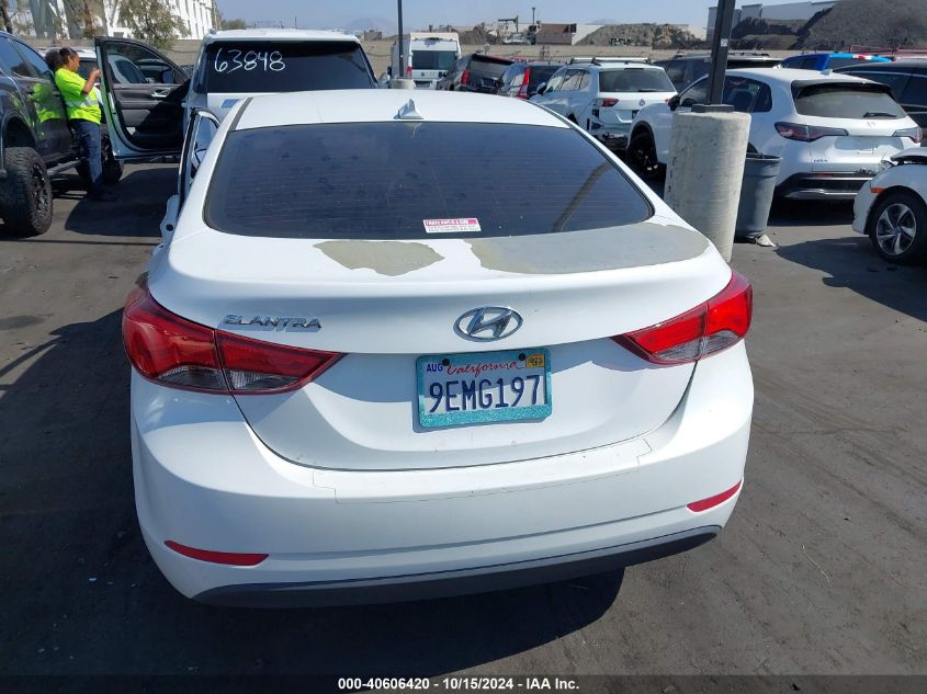 VIN 5NPDH4AE8GH719425 2016 Hyundai Elantra, SE no.17