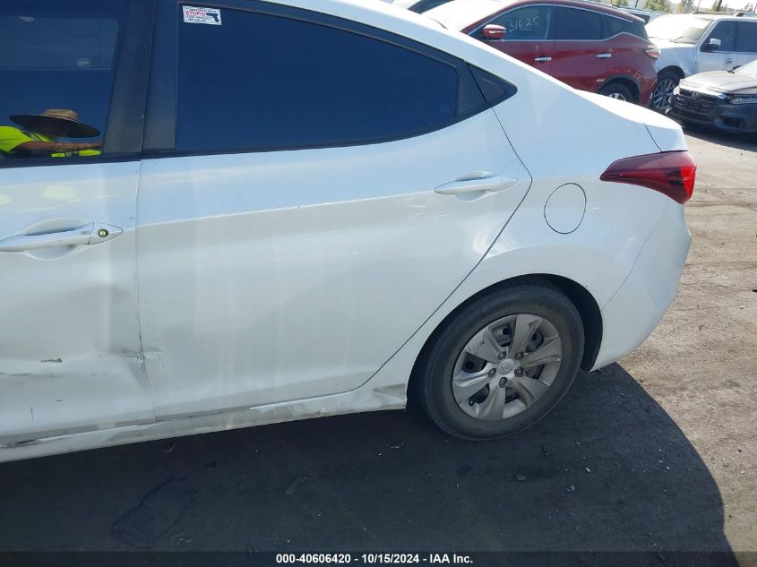 VIN 5NPDH4AE8GH719425 2016 Hyundai Elantra, SE no.12