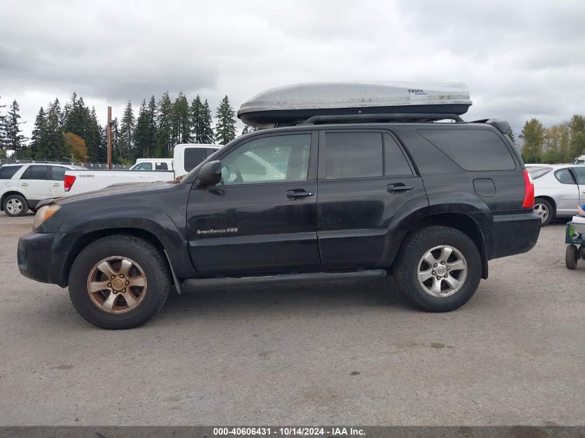 2007 Toyota 4Runner Sport V6 VIN: JTEBU14R070125646 Lot: 40606431