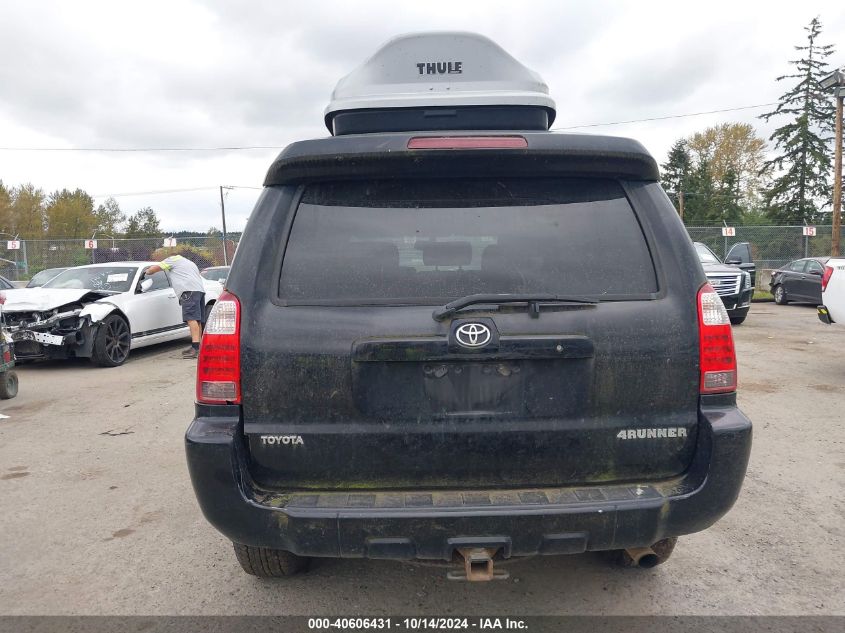 2007 Toyota 4Runner Sport V6 VIN: JTEBU14R070125646 Lot: 40606431