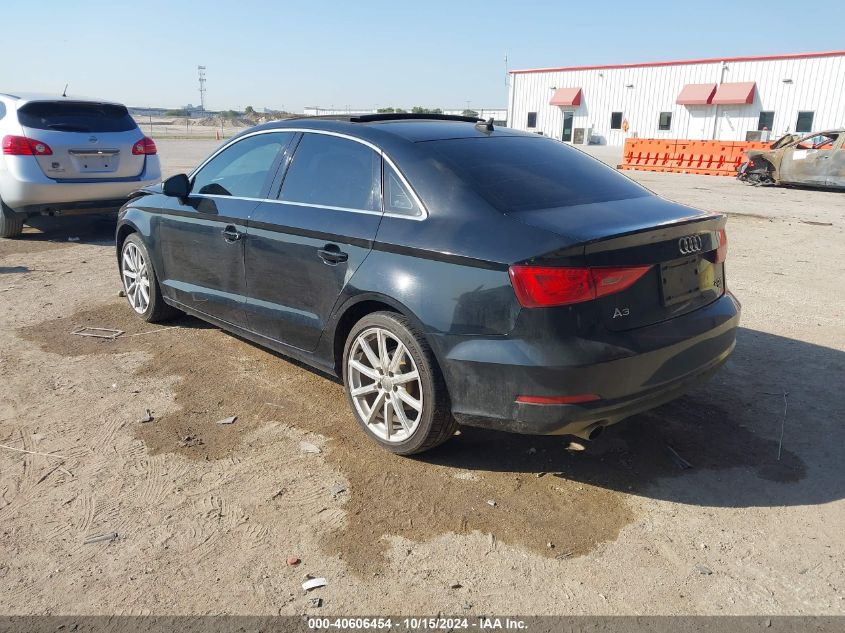 2015 Audi A3 2.0T Premium VIN: WAUEFGFF9F1038304 Lot: 40606454