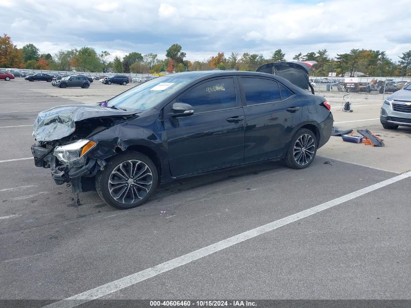 2014 Toyota Corolla S Plus VIN: 2T1BURHEXEC075819 Lot: 40606460