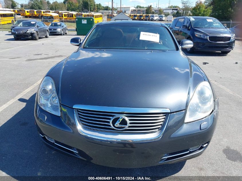 2006 Lexus Sc 430 VIN: JTHFN48Y969010073 Lot: 40606491