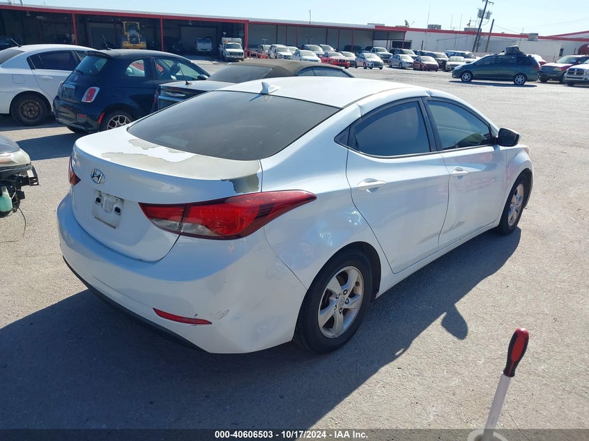 2015 HYUNDAI ELANTRA VIN: 5NPDH4AE5FH592700