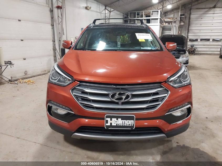 2018 Hyundai Santa Fe Sport 2.4L VIN: 5XYZUDLB7JG522801 Lot: 40606519