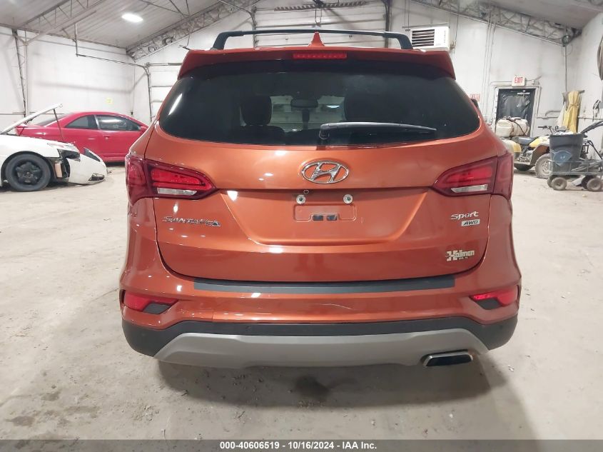 2018 Hyundai Santa Fe Sport 2.4L VIN: 5XYZUDLB7JG522801 Lot: 40606519