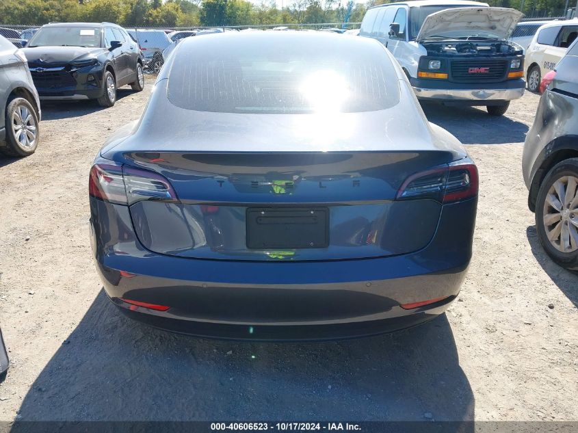 2020 Tesla Model 3 Standard Range Plus Rear-Wheel Drive/Standard Range Rear-Wheel Drive VIN: 5YJ3E1EA6LF737943 Lot: 40606523