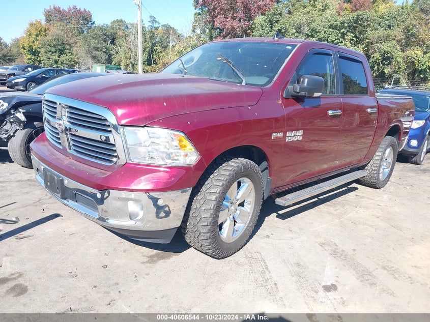 2018 RAM 1500 BIG HORN 4X4 5'7 BOX VIN: 3C6RR7LT9JG146591