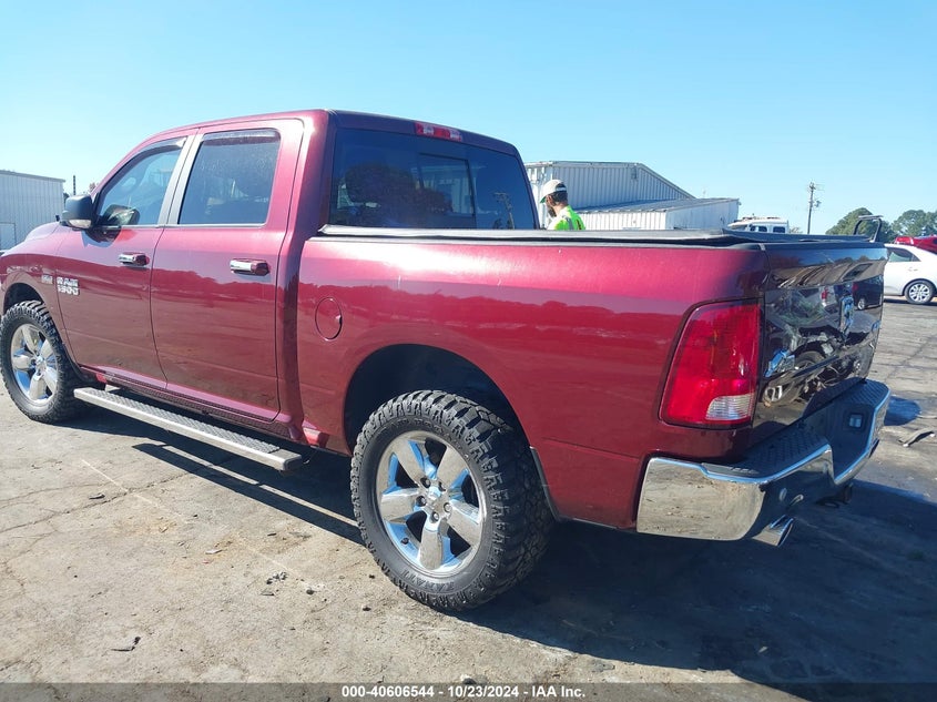 2018 RAM 1500 BIG HORN 4X4 5'7 BOX VIN: 3C6RR7LT9JG146591