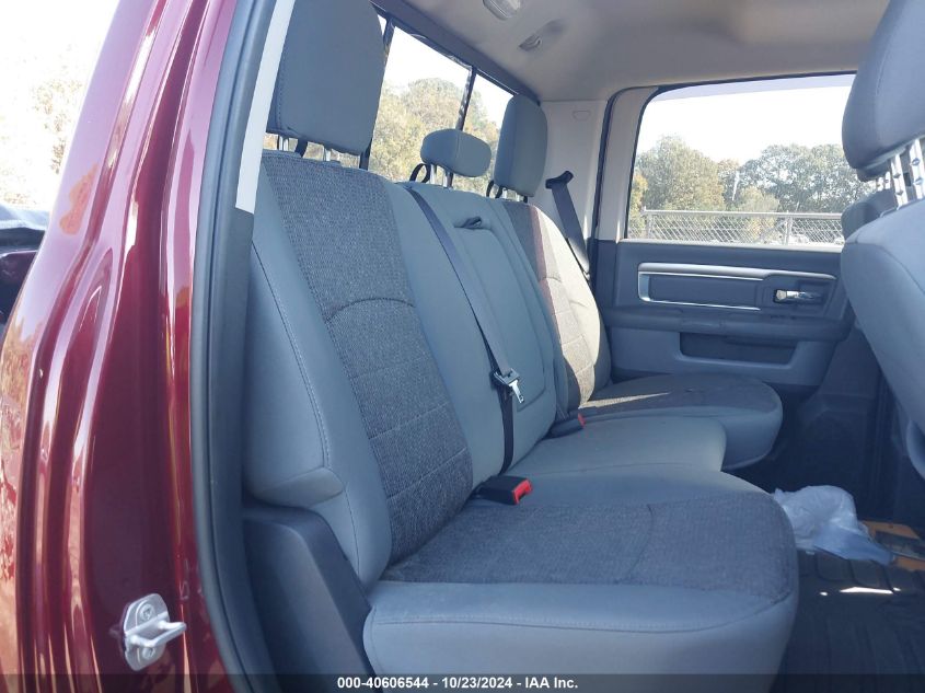 2018 RAM 1500 BIG HORN 4X4 5'7 BOX VIN: 3C6RR7LT9JG146591