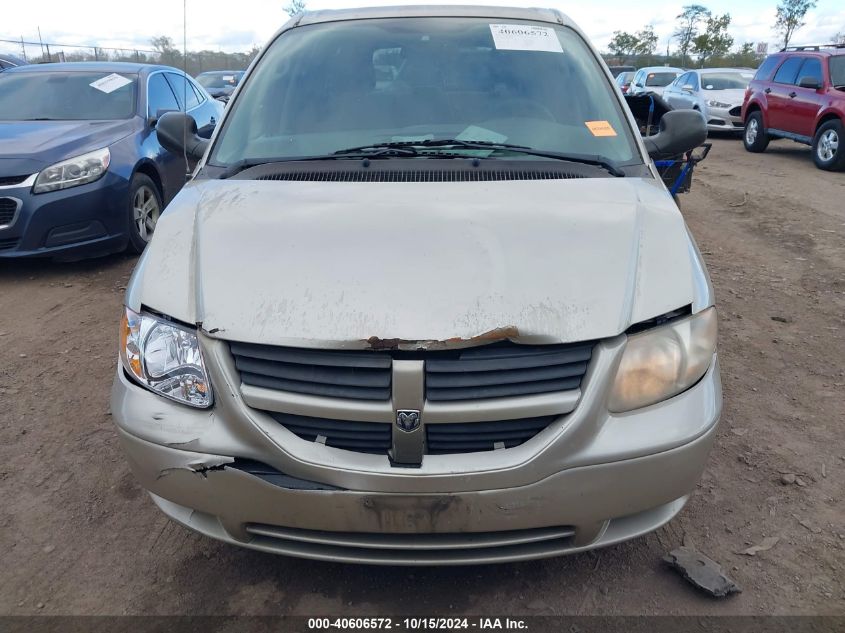 2005 Dodge Grand Caravan Se VIN: 2D4GP24R35R238469 Lot: 40606572