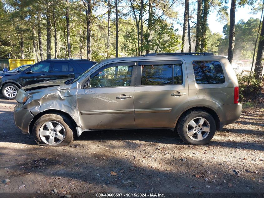 2010 Honda Pilot Ex-L VIN: 5FNYF4H5XAB031297 Lot: 40606597