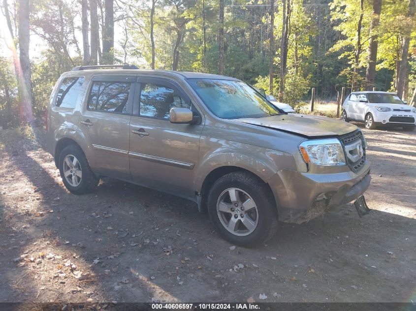 2010 Honda Pilot Ex-L VIN: 5FNYF4H5XAB031297 Lot: 40606597