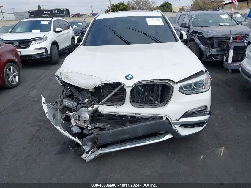 2019 BMW X3 Sdrive30I VIN: 5UXTR7C56KLF24016 Lot: 40606600