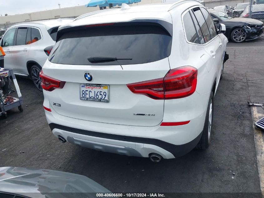 2019 BMW X3 Sdrive30I VIN: 5UXTR7C56KLF24016 Lot: 40606600