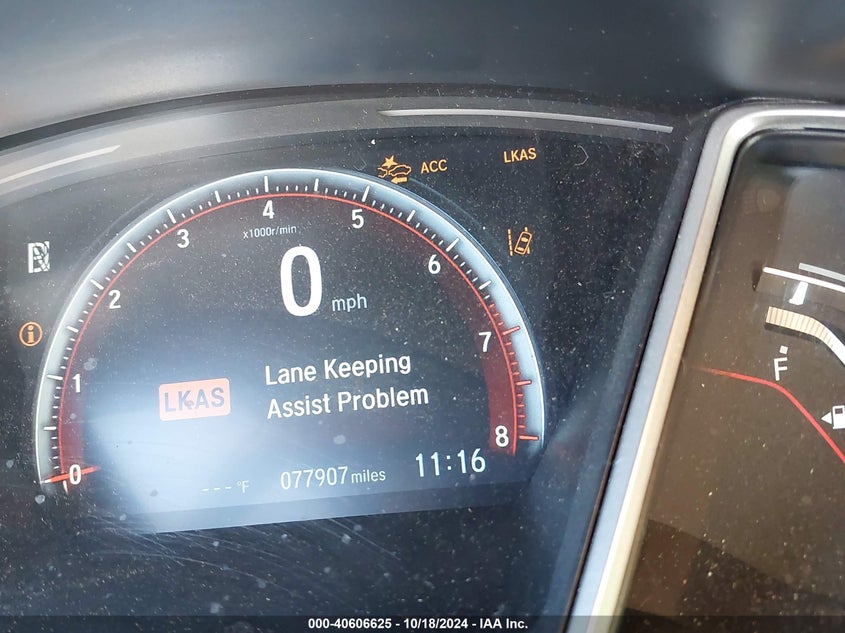 2019 HONDA CIVIC VIN: 19XFC2F88KE213377