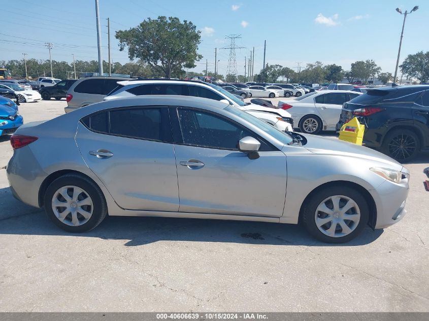 2014 Mazda Mazda3 I Sport VIN: JM1BM1U74E1161785 Lot: 40606639