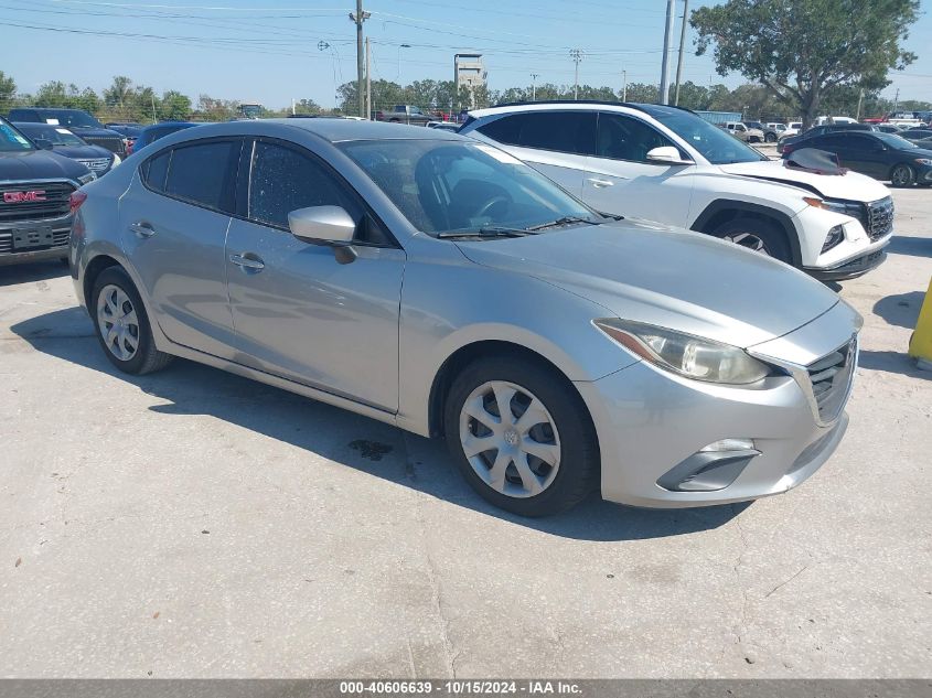 2014 Mazda Mazda3 I Sport VIN: JM1BM1U74E1161785 Lot: 40606639