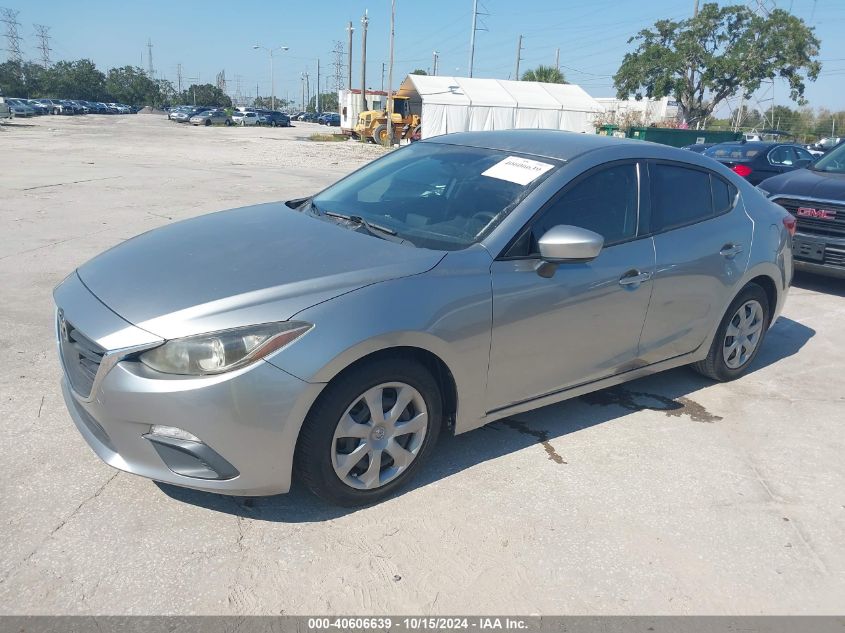 2014 Mazda Mazda3 I Sport VIN: JM1BM1U74E1161785 Lot: 40606639