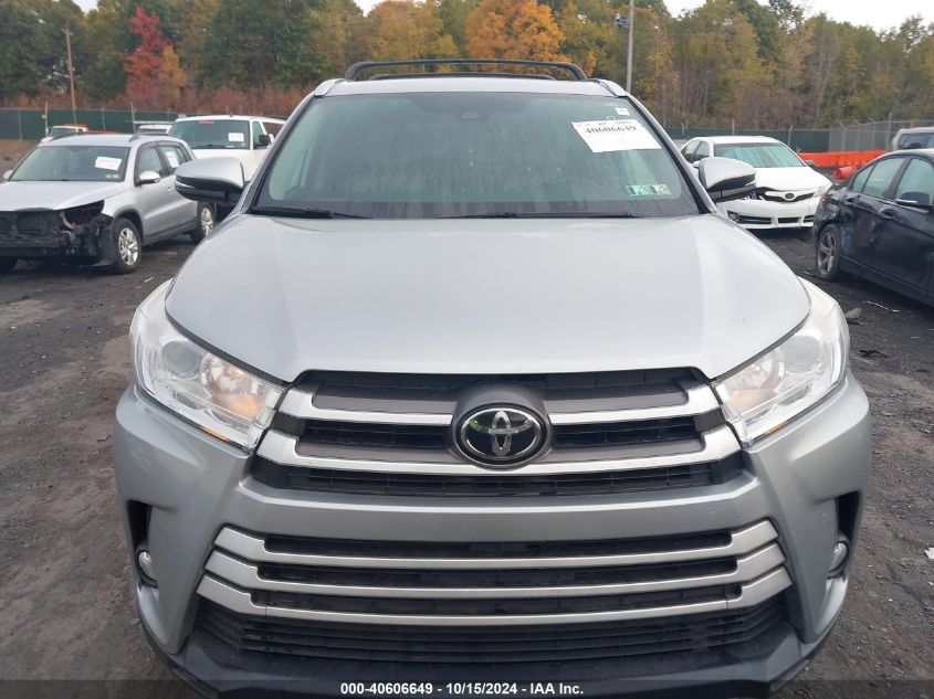 2018 Toyota Highlander Xle VIN: 5TDJZRFH9JS831345 Lot: 40606649