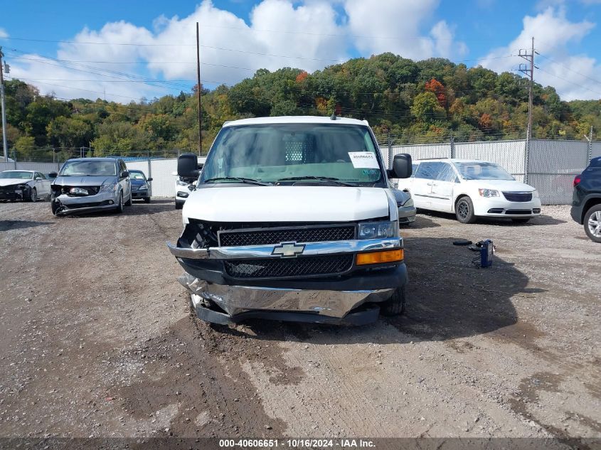 2020 Chevrolet Express Cargo Rwd 2500 Regular Wheelbase Wt VIN: 1GCWGAFG1L1215689 Lot: 40606651