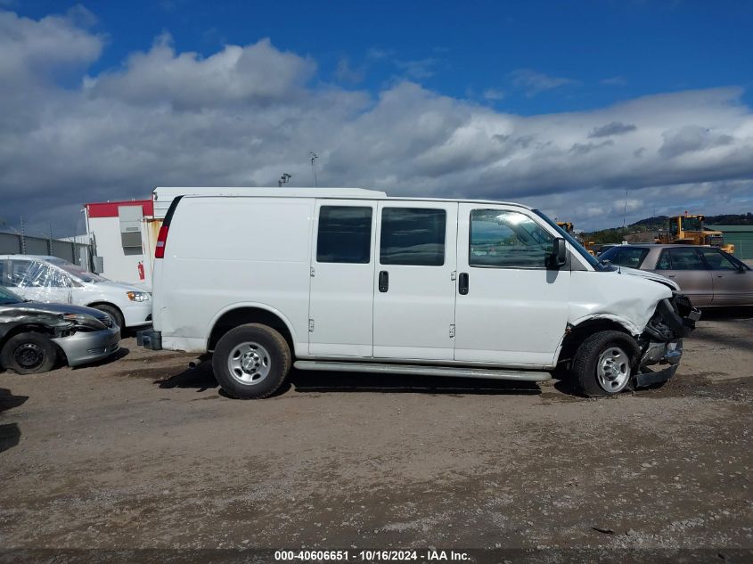 2020 Chevrolet Express Cargo Rwd 2500 Regular Wheelbase Wt VIN: 1GCWGAFG1L1215689 Lot: 40606651