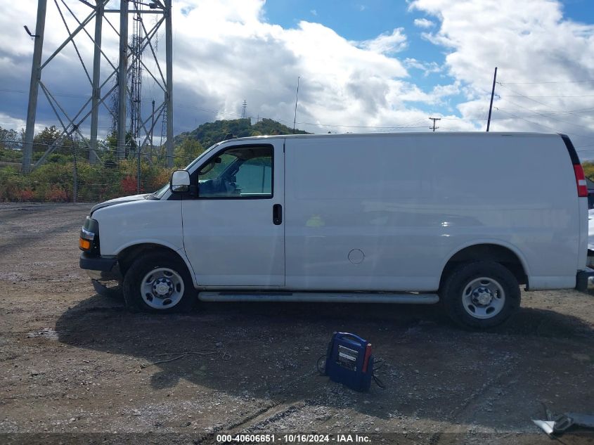 2020 Chevrolet Express Cargo Rwd 2500 Regular Wheelbase Wt VIN: 1GCWGAFG1L1215689 Lot: 40606651