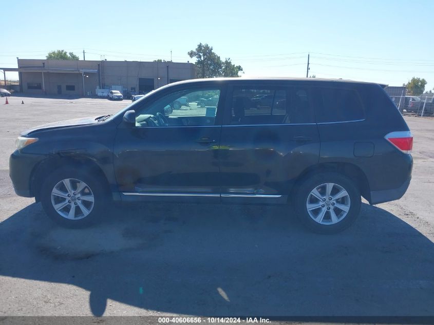 2012 Toyota Highlander VIN: 5TDZA3EH9CS029132 Lot: 40606656