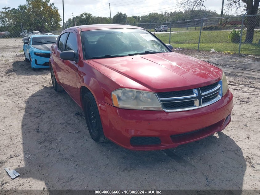 2014 DODGE AVENGER SE - 1C3CDZAB3EN238557