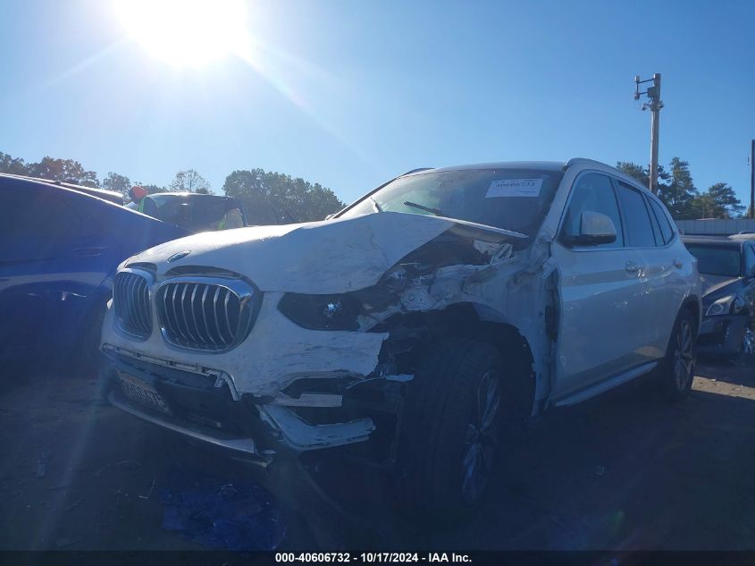 VIN 5UXTR7C57KLR49743 2019 BMW X3, Sdrive30I no.2