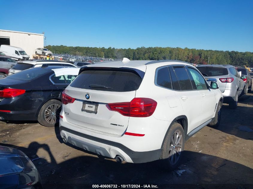 VIN 5UXTR7C57KLR49743 2019 BMW X3, Sdrive30I no.4