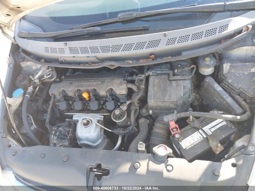 2008 Honda Civic Lx VIN: 1HGFA16598L056997 Lot: 40606733