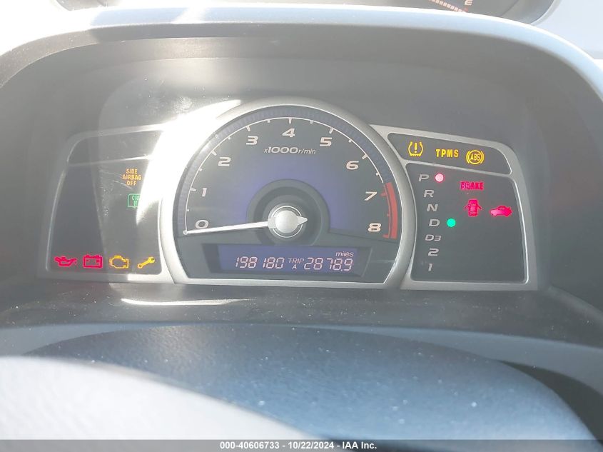 2008 Honda Civic Lx VIN: 1HGFA16598L056997 Lot: 40606733