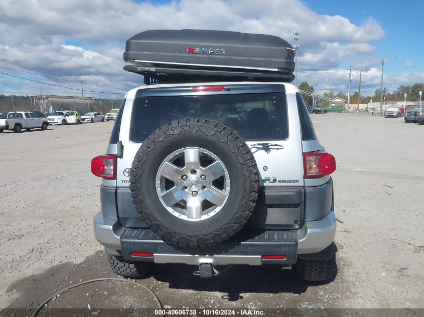 2007 Toyota Fj Cruiser VIN: JTEBU11F070058086 Lot: 40606738