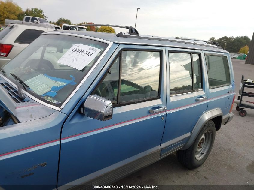 1991 Jeep Cherokee Laredo VIN: 1J4FJ58S8ML503378 Lot: 40606743