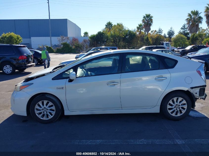 2014 Toyota Prius Plug-In VIN: JTDKN3DP0E3054309 Lot: 40606802