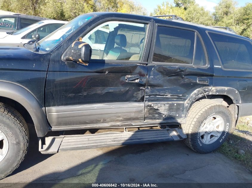 2000 Toyota 4Runner Limited V6 VIN: JT3HN87R1Y9039103 Lot: 40606842