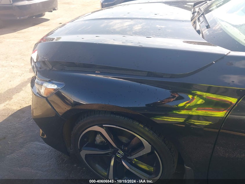 VIN 1HGCV1F38MA004255 2021 HONDA ACCORD SPORT