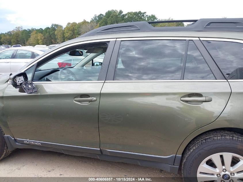 2015 Subaru Outback 2.5I Premium VIN: 4S4BSAHC5F3295140 Lot: 40606857