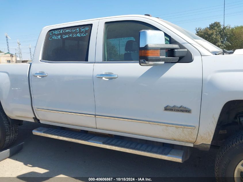 2017 Chevrolet Silverado 2500Hd High Country VIN: 1GC1KXEY5HF249988 Lot: 40606867