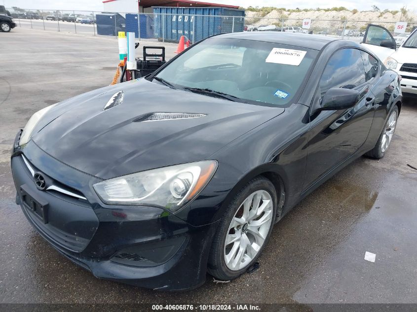 VIN KMHHT6KD7DU091825 2013 HYUNDAI GENESIS no.2