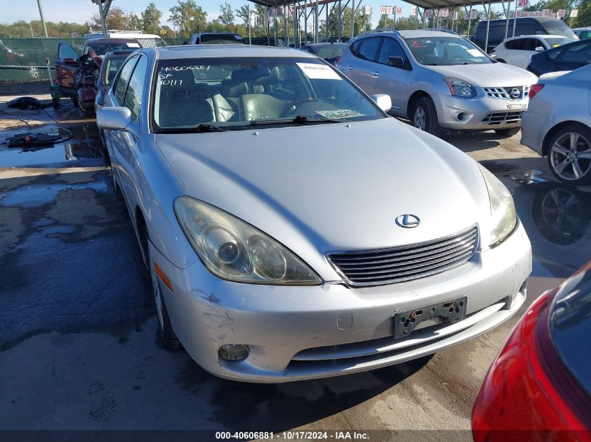 2005 Lexus Es 330 VIN: JTHBA30G655056568 Lot: 40606881