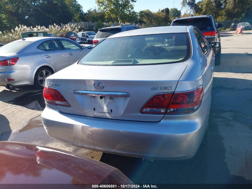 2005 Lexus Es 330 VIN: JTHBA30G655056568 Lot: 40606881